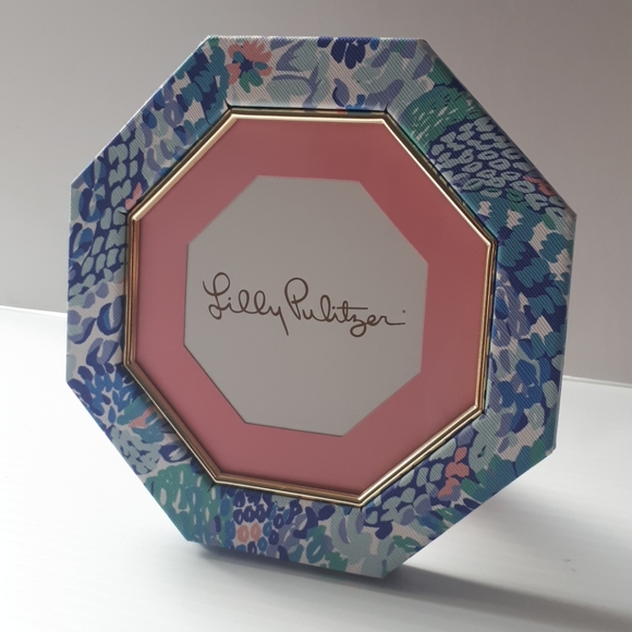 Lilly Pulitzer Octagon Picture Frame Floral - Picture 1 of 7